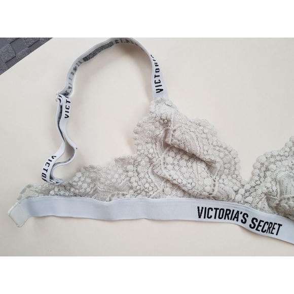 Victoria's Secret Lace and Logo Bralette - Picture 6 of 16